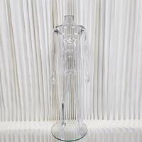 Nouvelle arrivée Invisible Transparent clair Kid Mannequin Enfant pour l'affichage des vêtements