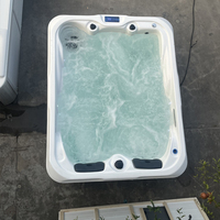 Jacuzzi de Hidromasaje de Lujo, Moderno, Independiente, para Exteriores, con Certificación CE, Doble Plazas, Acrílico, Balboa, Aquaspring GS-5313, Combo de Masaje, 29 Jets