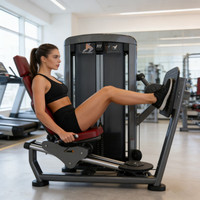 Machine de presse à jambes verticale Cheernin avec câble en acier de 6,0 mm, mouvement bioc Mécanique incurvé, entraînement sécurisé pour les clubs de fitness