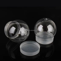 Jouet intéressant pour enfants, figurine de Noël personnalisée, miniature, kit de globe à neige en plastique vide à faire soi-même, boule de neige pour enfants, jouets éducatifs