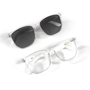 Smart Glasses <b>Bluetooth</b> Sunglasses Polarized Anti Uv Anti Blue Light Interchangeable Lenses Music Player Voice Control - Product Image 4