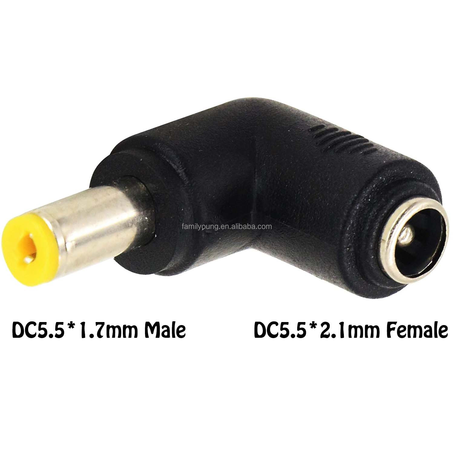 Adattatore DC 5.5x2.1 Femmina A RCA Maschio PNGKNYOCN Cavo Di Alimentazione DC Da 2A, 2 Pacchetti Di Cavi Di Alimentazione DC Da 5,5 X 2,1 Mm Femmina A 8 Mm RCA Maschio
