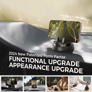 Supporto Magnetico per Telefono da Auto - Blocco Sicuro - Design Anti-vibrazione - Supporto <span class=keywords><strong>Pieghevole</strong></span> - Utilizzo con Una Mano - Spedizione Globale - Product Image 6