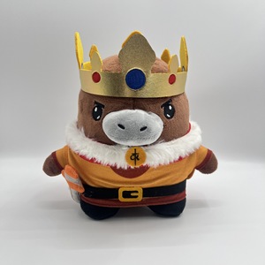 Llavero de Peluche Platypus Hearts Of Iron King, Juguete de Peluche para Niños de 8 a 13 Años, Regalo Unisex con Corona y Disfraz - Product Image 4