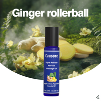 Bille de massage rafraîchissante au curcuma, citron et menthe, roll-on d'aromathérapie essentielle pour le soulagement des démangeaisons, la revitalisation mentale et les piqûres d'insectes