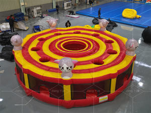 Jeu de Frappeur de Taupes Gonflable Commercial pour 10 Joueurs, Jeu de Carnaval Interactif pour Enfants et Adultes - Product Image 2