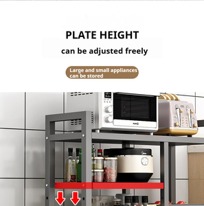 Organizador de Cocina de 4 Niveles <span class=keywords><strong>con</strong></span> <span class=keywords><strong>Cestas</strong></span>, Estante Multiusos para el Hogar, Proveedor Mayorista - Product Image 4
