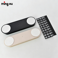 Panneau de stationnement temporaire par sublimation, logo de numéro de téléphone de voiture dissimulé, nouvelle décoration créative, panneau de stationnement temporaire