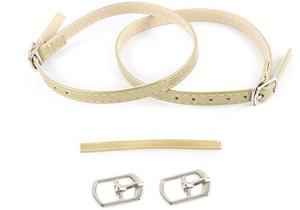 No-Tie decorativo Anti caduta morbido cuoio dell'unità di elaborazione lacci delle scarpe stringa fibbia cinturino lacci delle scarpe bracciali per scarpe con tacco alto - Product Image 5