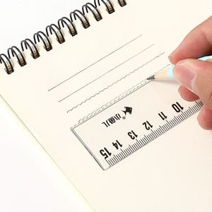 Juego de Reglas Little Fish de 15 cm, Herramientas Matemáticas de Plástico, Kit de Geometría para Dibujo Estudiantil - Product Image 3