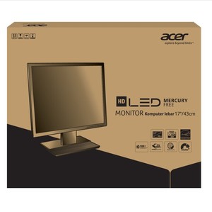 Màn hình Acer 17 inch V176 mới, tỷ lệ khung hình 5:4 (màn hình tiêu chuẩn), có thể gắn tường, đèn nền LED, để giám sát - Product Image 5
