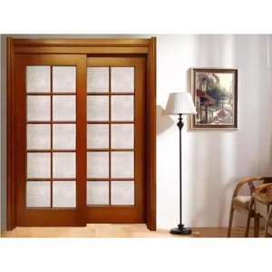 Portes en bois pour salle de bain, design moderne et simple, en bois massif, imperméables, décoration intérieure d'<span class=keywords><strong>appartement</strong></span>, résistantes à l'humidité, très vendues - Product Image 3