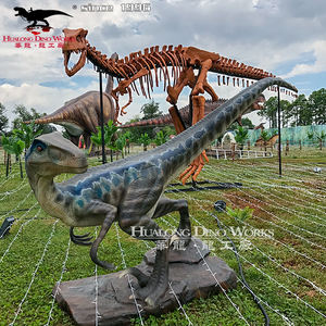 T-rex y Triceratops dinosaurio <span class=keywords><strong>esqueleto</strong></span> réplica fósil - Product Image 3