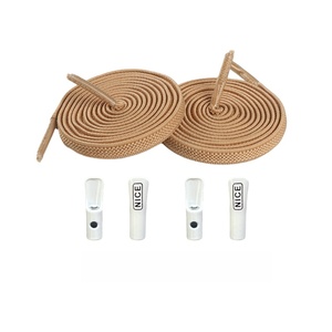 Lacets plats élastiques sans nœuds, colorés, 0,6 cm de large, lacets paresseux à verrouillage rapide sans attaches pour baskets, sport, enfants et adultes - Product Image 2