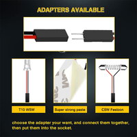 LED-Lampen Festoon 24/36/48 T10 W5W Licht COB 12V 6500K White Car Interior Dome Lese koffer lampen