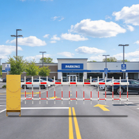 Machine de contrôle d'accès intelligente intégrée LPR pour parcs et parkings publics