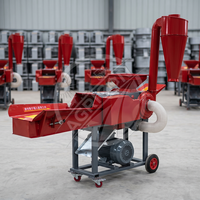 Nouvelle machine agricole multifonctionnelle automatique de découpe et de broyage de fourrage Agricon 4,8 tonnes avec moteur en cuivre pur, convoyeur à chaîne et tamis pour volailles