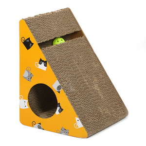 Wholesale Creative Grinding Claw Climbing Toy <strong>Cat</strong> Scratcher Corrugated Cardboard <strong>Scratching</strong> <strong>Pad</strong> for <strong>Cat</strong> - Product Image 1