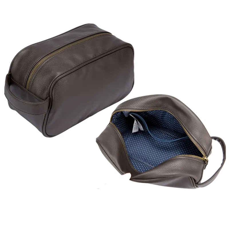 Trendy schwüle strategische wahllose Toiletten artikel Reisetasche erkannt ausgebreitet weise hand gefertigte Vintage Dopp Kit für Liebhaber