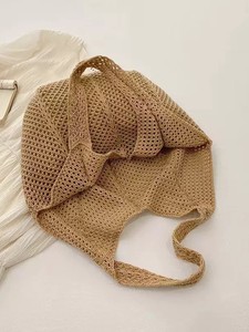 Bolso Tote Tejido para Mujer, Nuevo Modelo 2026, de Gran Capacidad, para la Playa, Vacaciones, Uso Diario - Product Image 1