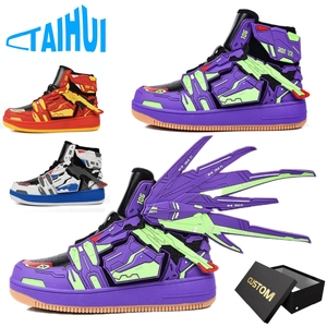 Baskets de créateur décontractées pour homme Tendances de la mode Street Dance Can Shape High-Tops Shoes Changeable <span class=keywords><strong>Hip</strong></span>-<span class=keywords><strong>hop</strong></span> Shoes Manufacturers Custom - Product Image 1