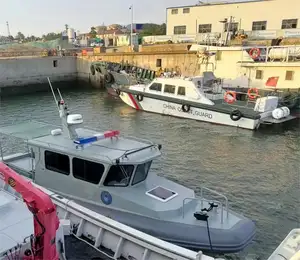 Casco de alumínio para barco inflável de 36 pés de iate de luxo Hypalon/PVC com certificação CE