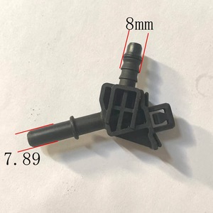 Airship Automotive Fuel Line Quick Connector 8mm Plastic Two Way Quick <b>Plug</b> For <b>Rubber</b> And Nylon Tubes - Product Image 2