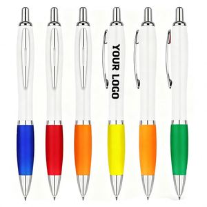 Bolígrafo Promocional de Plástico con Logotipo Personalizado de la Empresa, Tipo de Cuerpo de Bolígrafo, para Publicidad - Product Image 1