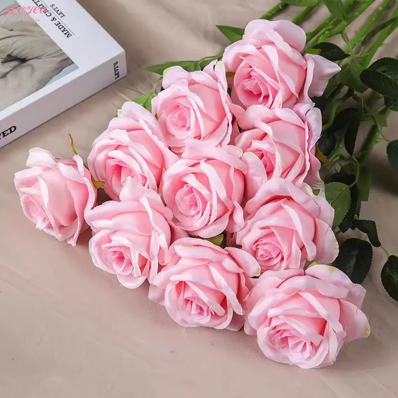 Wholesale 2024 Amazon Hot Sell Luxury Rose Bouquets Artificial Eternal Loose Flower Interior Home DIY Other Flower Decorations.