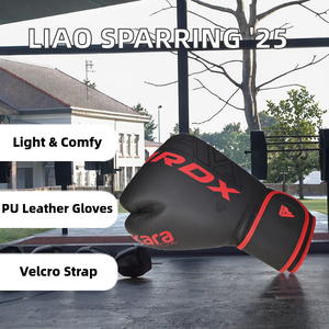 Gants de boxe professionnels pour Muay Thai MMA Sparring Sac de frappe Entraînement Protection multicouche Fabrication OEM Logo personnalisé - Product Image 3