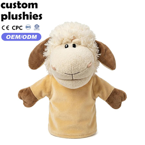 Burattino a Forma di Pecora per Interazione Genitore-Figlio, Realistico Burattino di Pecora per Bambini, Vendita all'Ingrosso - Product Image 1