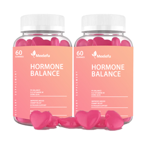 Complesso Vitaminico in Gommose Flo & PMS per l'Equilibrio Ormonale Femminile con <span class=keywords><strong>Dong</strong></span> <span class=keywords><strong>Quai</strong></span> e Mirtillo Rosso per il Sollievo dai Crampi Mestruali - Product Image 1