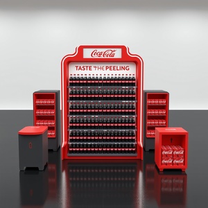 カスタムデザインで自立型コカ・コーラのディスプレイスタンドを購入