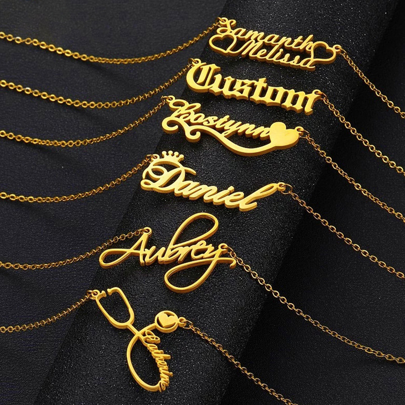 Collares de nombre personalizado