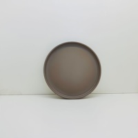 Service de table de luxe classique en grès marron 16 pièces – Assiettes, bols, tasses – Compatible micro-ondes, lave-vaisselle, four et congélateur
