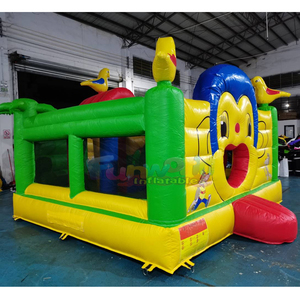 Castillo inflable gigante para niños, con tobogán, para fiestas al aire libre, con diseño de mono. - Product Image 6