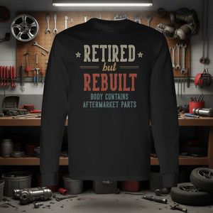 Maglietta a maniche lunghe per pensionati con carrozzeria ricondizionata, articoli promozionali con ricambi aftermarket - Product Image 2