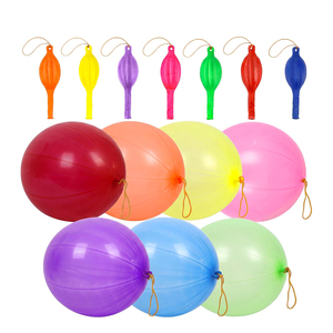 Nuevos Globos de Neón de 18 Pulgadas para Golpear, Globos Divertidos con Asa de Goma, Globos Coloridos e Interesantes para Golpear - Product Image 1