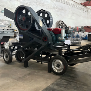 Russland Hartgestein Kalkstein Granit Steinbruch Steinbrechanlage Bergbaumaschinen Tragbarer Stein-Backenbrecher - Product Image 2