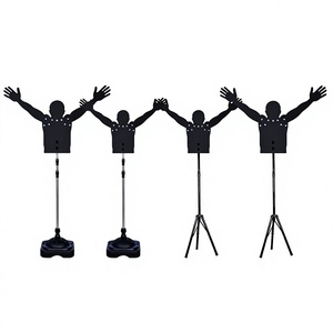 Maniquí de Entrenamiento Plegable para Baloncesto, Color Negro, para Práctica en Cancha - Product Image 4