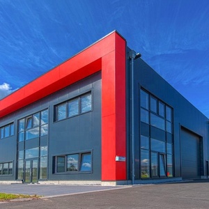 Giá Rẻ Nhất Đúc Sẵn Thương Mại Kim Loại Khung Các Tòa Nhà Ánh Sáng Kết Cấu Thép Nhà Kho Galpones Kim Loại Hội Thảo - Product Image 1