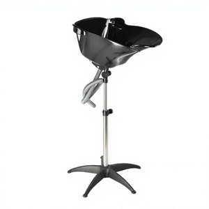 Bassin de lavage de cheveux portable en plastique réglable pour salon de coiffure, produit RTS - Product Image 3