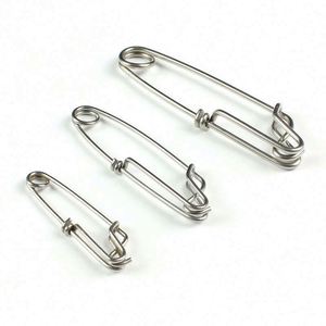 Balıkçılık kilit asılı yapış bas balıkçılık döner yapış sazan balıkçılık Pin Snaps 100 adet/torba - Product Image 5
