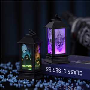 Halloween Wind LED Electronic Candle <b>Lights</b> <b>Battery</b> Powered Plastic Material Portable <b>Indoor</b>/Outdoor Use - Product Image 2