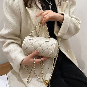 Bolso de Hombro de Diseño Original Geométrico con Cadena Decorativa de Alta Calidad, Estilo Bohemio Vintage Preppy de Lujo para Mujer - Product Image 3