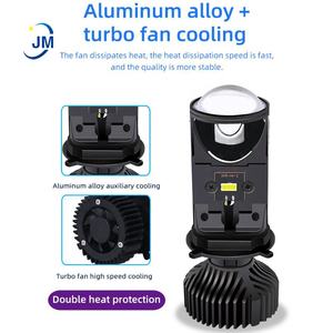 Nouveau Design 80W 6000K Projecteur De Voiture Lampes Led Projecteur Led Phare Projecteur Led Laser Phare Lentille 9005 H4 H1 H11 H8 - Product Image 4