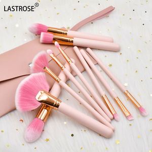 Nuevo Set de Brochas de Maquillaje de 10 Piezas, Brochas de Maquillaje Profesionales con Bolsa de Cosméticos, Brochas para Polvo, Rubor, Corrector y Sombra de Ojos - Product Image 2