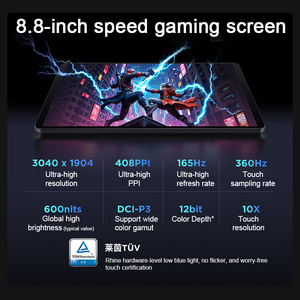 แท็บเล็ตเกมมิ่ง Legion Y700 2025 Gen 4 TB322FC รุ่นจีน ความจุ 256GB/512GB ชิปประมวลผล Snapdragon 8 หน้าจอ 8.8 นิ้ว 165Hz แบตเตอรี่ 7600mAh รองรับชาร์จไว 68W รุ่นจีน - Product Image 4