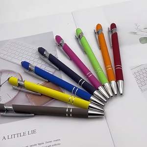 Nuevo Bolígrafo Multifunción Promocional con Punta Táctil Suave 2 en 1 con Logotipo Personalizado, Bolígrafos Metálicos con Punta de Bola - Product Image 1