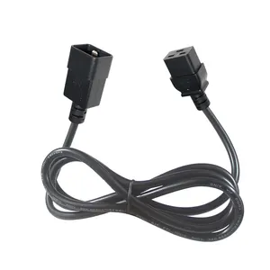 VDE Computer PDU USA Eu Stecker IEC C13 bis C14 C19 bis C20 Netz kabel mit Verriegelung